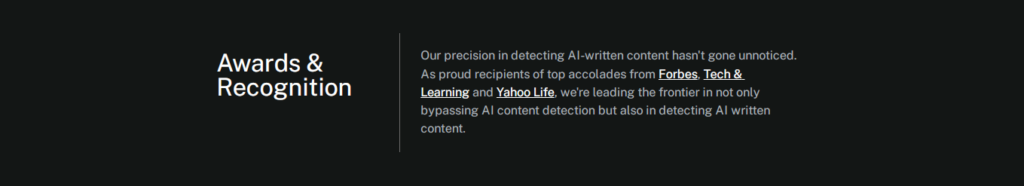 undetectable ai awards